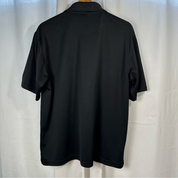 PGA Tour Black Polo Shirt Classic Style - Picture 3 of 3